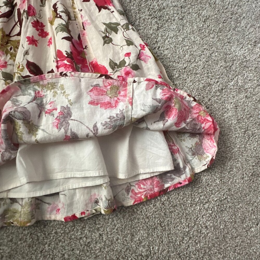NEW abercrombie puff strap pink mini dress 🤍 xl - Picture 8 of 14